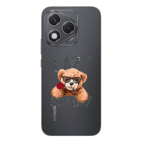 Honor 400 Lite Lazy sunday Transparent Silicone TPU Θήκη